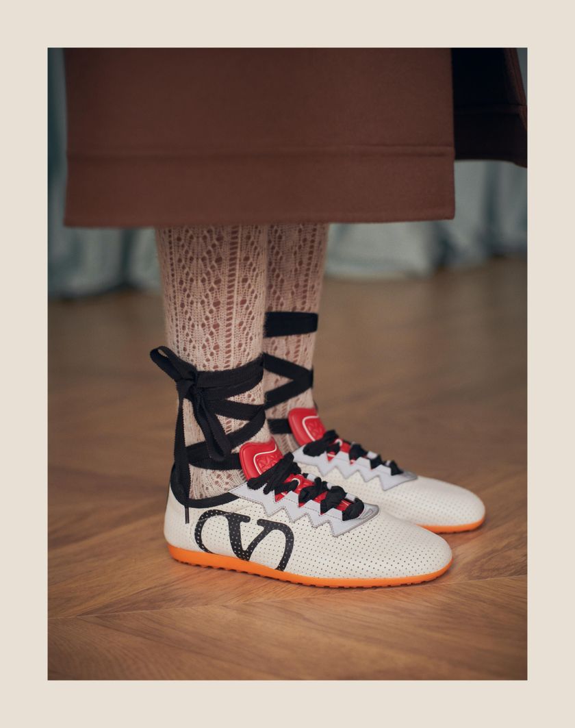 CHROMATHON SNEAKER IN PERFORATED NAPPA - Image 2